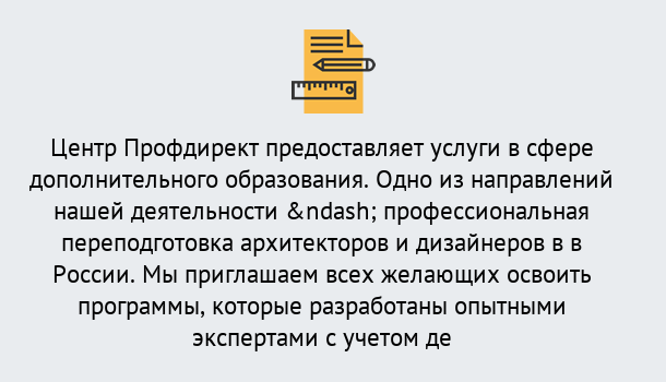 Почему нужно обратиться к нам? Выкса Профессиональная переподготовка по направлению «Архитектура и дизайн»